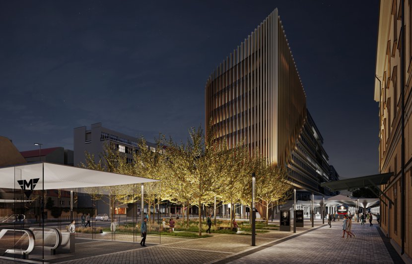 The competition for the new square near Masaryk Railway - update